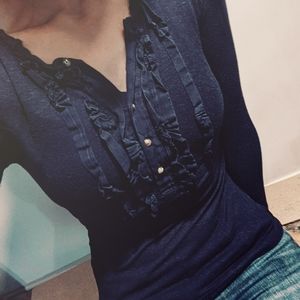 Massimo Dutti Long Sleeve Tee